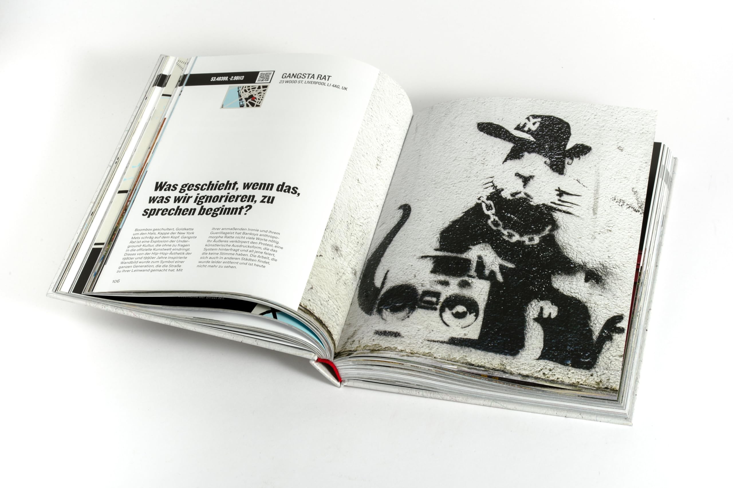 Banksy Global Guide: Orte, Werke, Stories - Interaktiver Bildband mit genauen Geo-Koordinaten für individuelle Besichtigungstouren der Graffitis