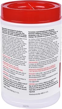 Oatey Hercules 12 in. x 10 in. Multi-Purpose Jobsite Wipes, Dispenser Tub of 70 Towels 45333-1 Each