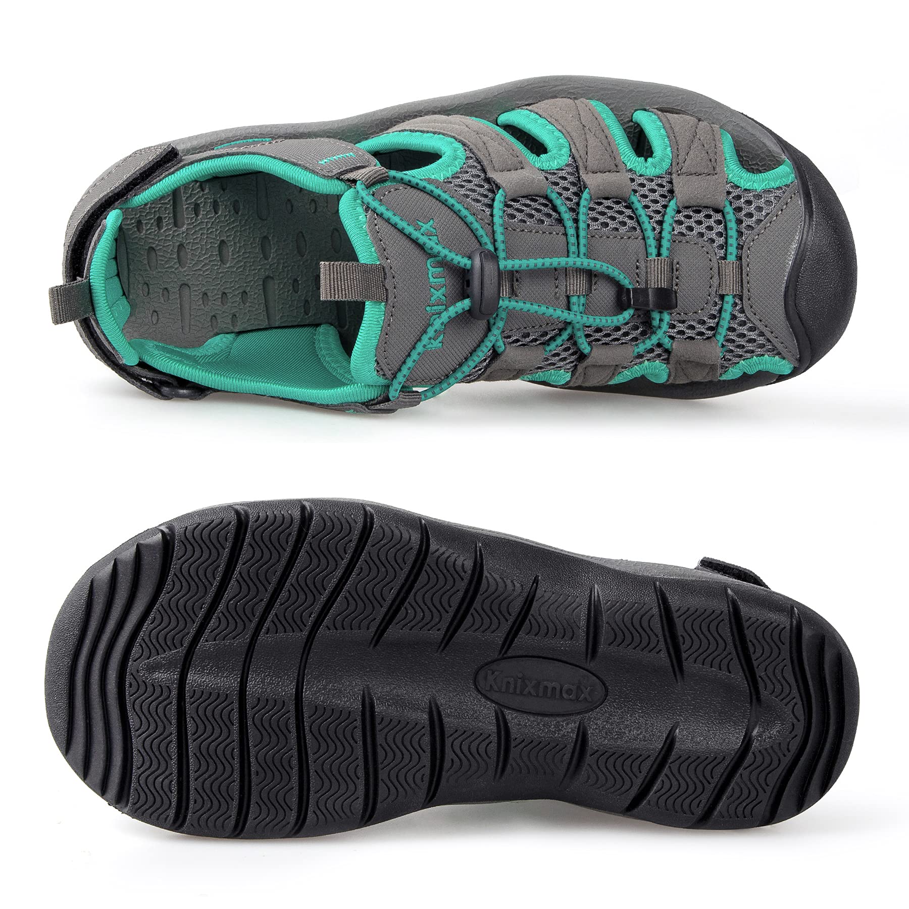 Knixmax Sandali Sportivi Estivi Uomo Donna Traspirante All'aperto Antiscivolo Escursionismo Scarpe da Trekking Passeggiata Arrampicata