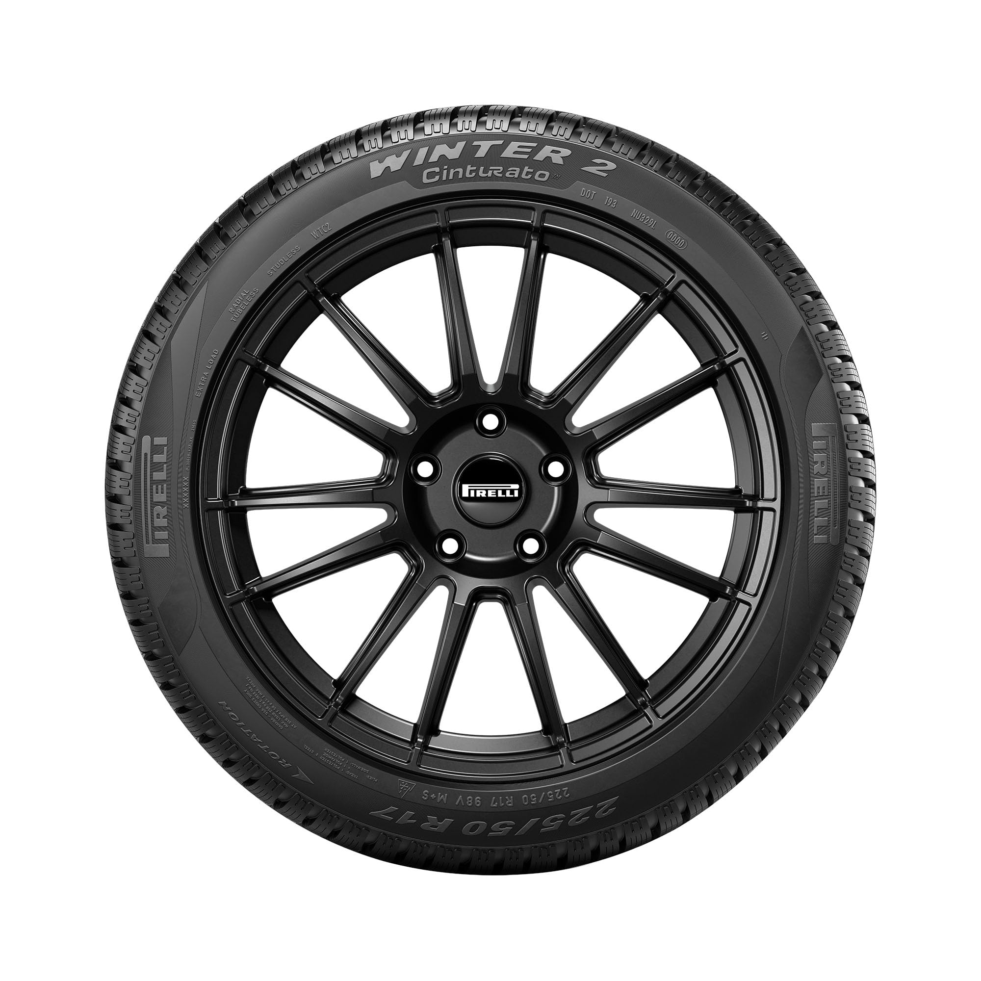 Amazon.com: Pirelli Cinturato Winter 2 225/50R17 98V XL : Automotive