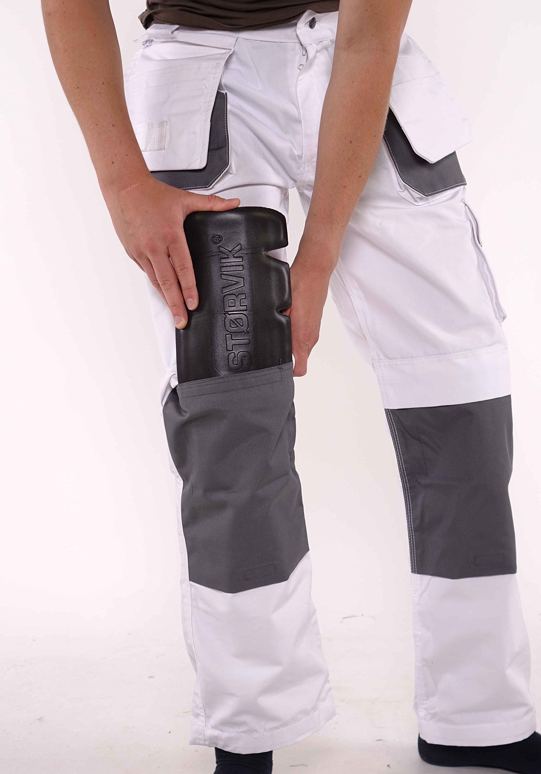 Arbeits-Hose Lang - Bundhose mit Cargo-Taschen - Herren - 35% Baumwolle