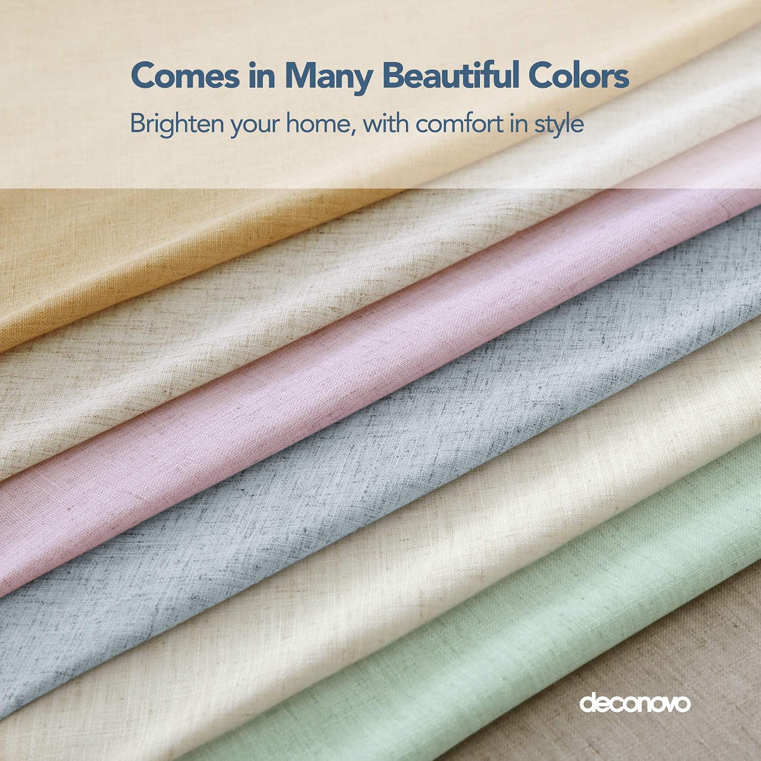 Onе-Dау Sаlе: Uр tо 50% оƒƒ Deconovo Grey Square Tablecloth Linen Look Water Resistant Tassel Table Cloth for Picnic Tables 55x55 Inch Grey