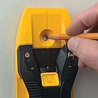 Vista 9 de DEWALT Stud Finder, 3/4”, Locate Framing Studs Efficiently with LED Arrows, Ideal for Wood and Metal, AAA Batteries Included (DW0100)