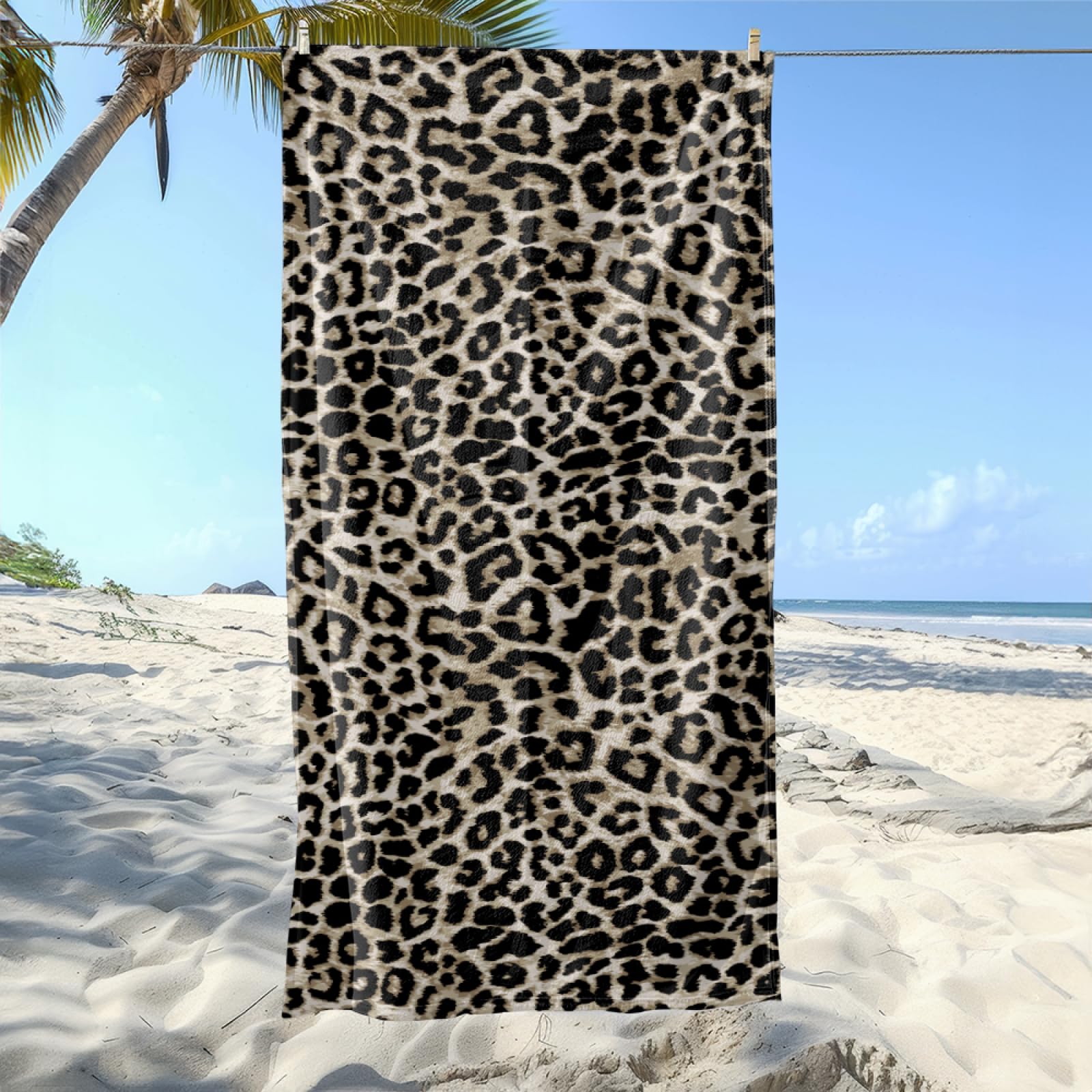 Serviette de Plage Drap de Plage xxl Serviette de Bain Piscine Beach Towel