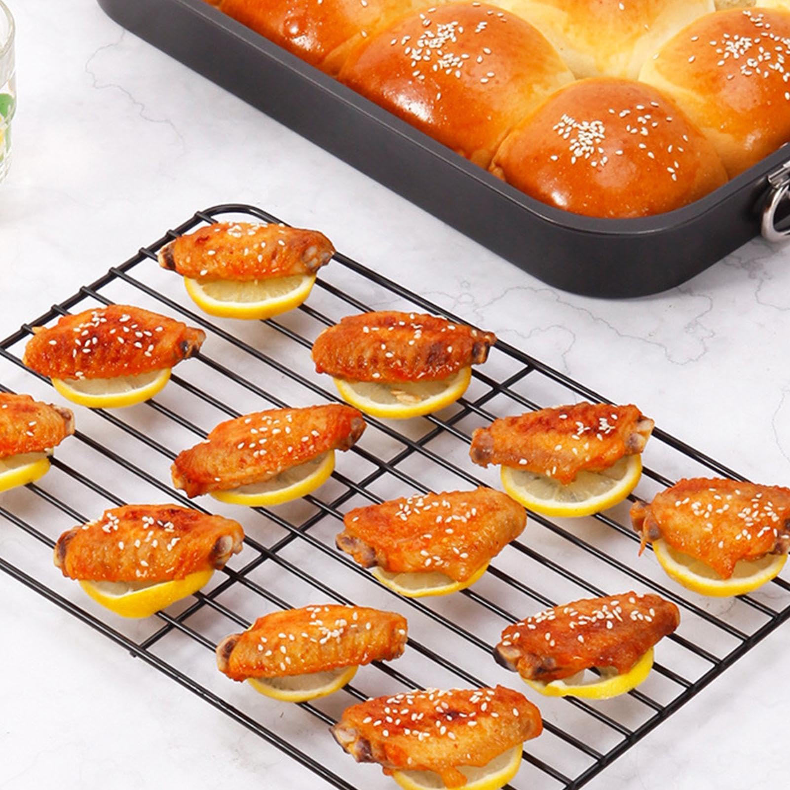 Bratpfannen für Öfen, Gemüsegrillkorb Camping BBQ Grilltabletts