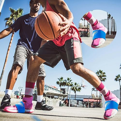 Miniatura 7 de Patelai 4 piezas de taco de fútbol cubierta de encaje para zapatos de fútbol, cubierta de zapatos de fútbol, bandas de tacos de fútbol para jóvenes