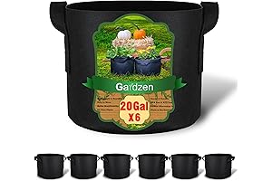 Gardzen 6-Pack 20 Gallon Grow Bags: The Ultimate Gardening Solution