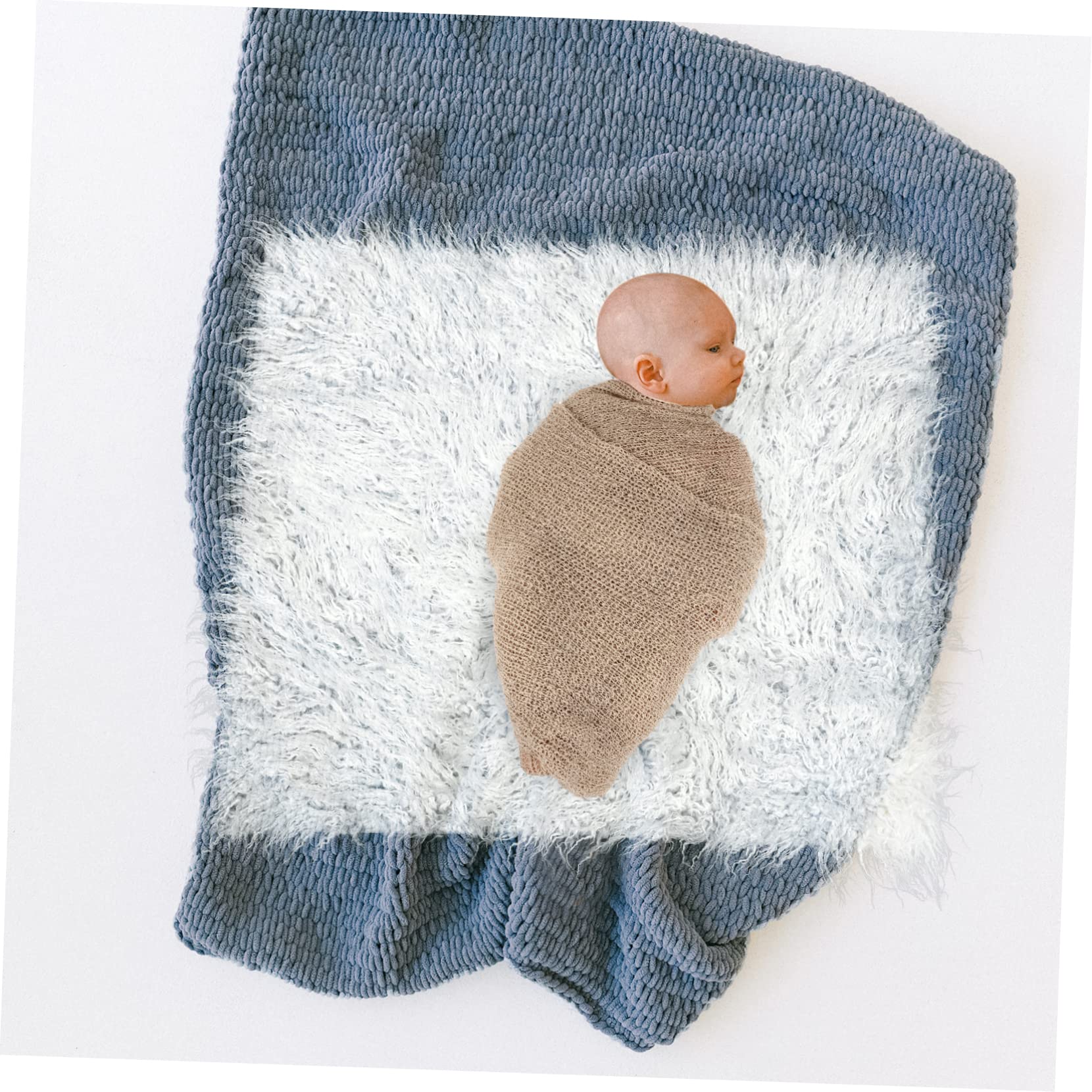 1juego Conjunto De Accesorios De Fotografía para Recién Nacidos Diadema Envoltura y Props para Fotografía De Bebés Niño Niña y Niñas