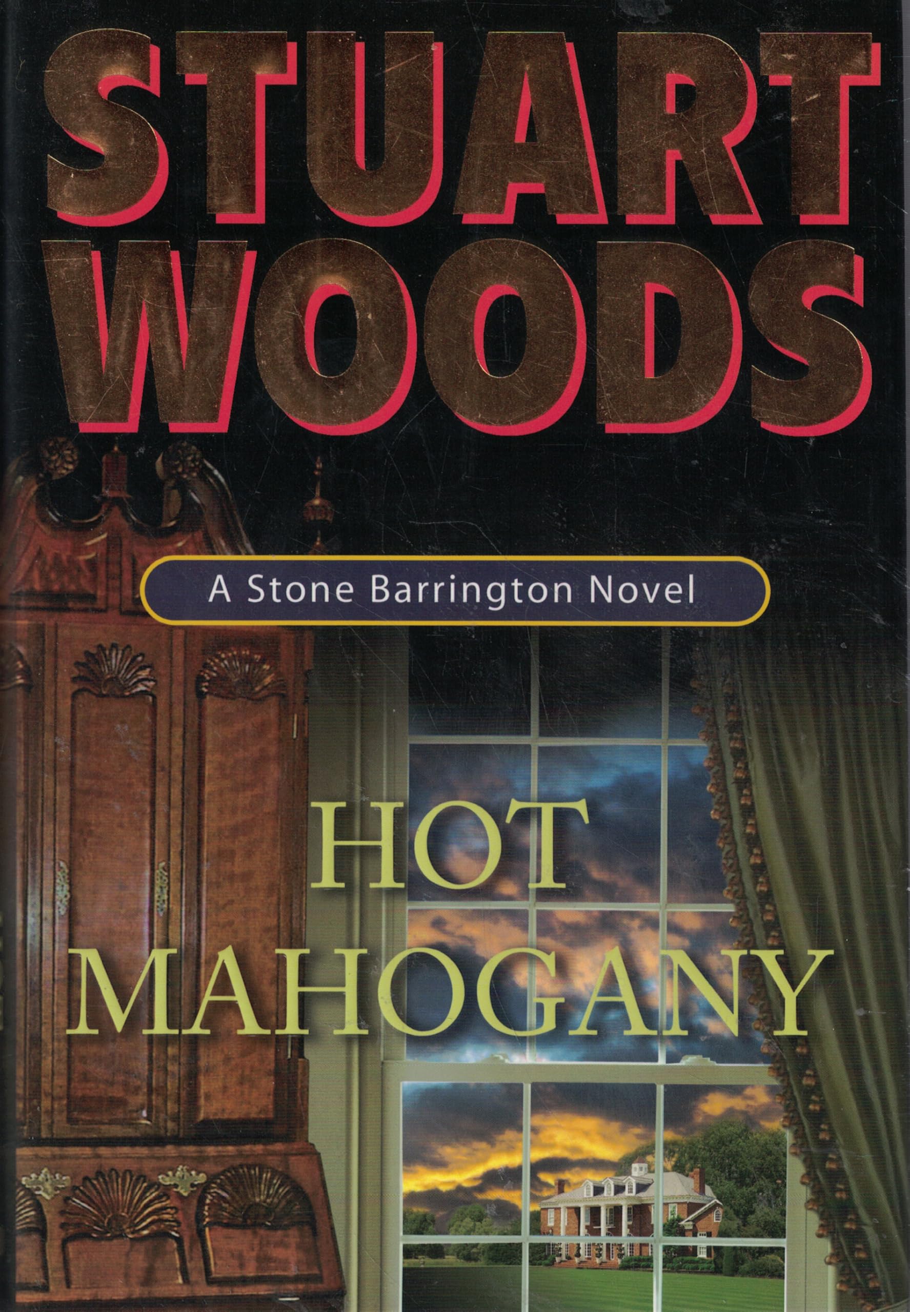 Cover of Hot Mahogany: A Stone Barrington Novel