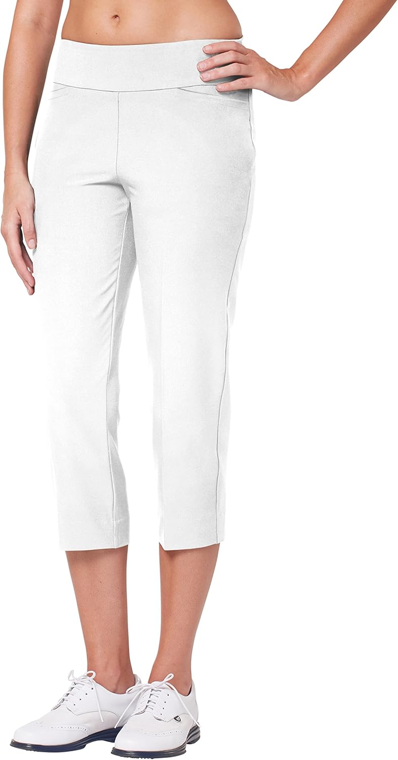 Tail Women's Mulligan 22" Golf Capris White 12