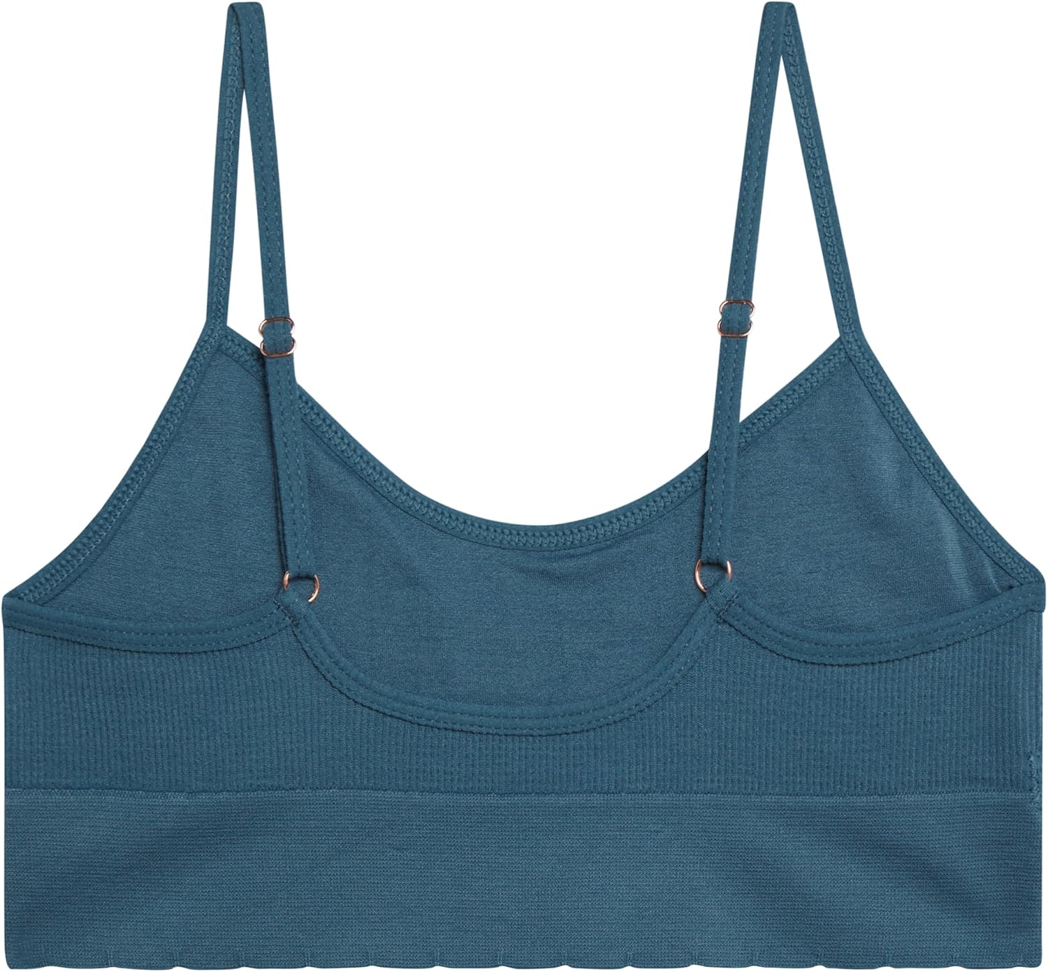 Danskin Girls Training Bras - 2/3/4 Pack Breathable Padded Bralette Underwear for Girls with Adjustable Straps (Sizes: 30-36)