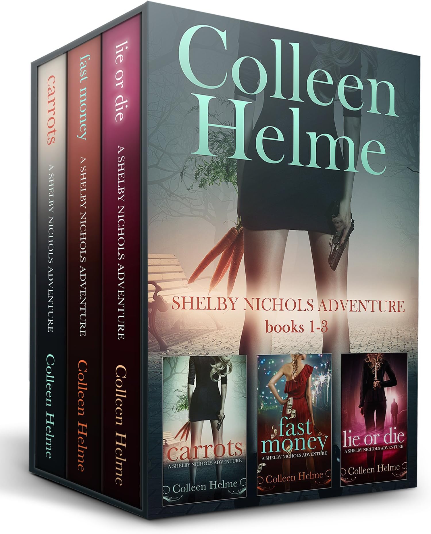Shelby Nichols Adventure Books 1-3: A Psychic Mystery Box Set: Carrots, Fast Money, and Lie or Die