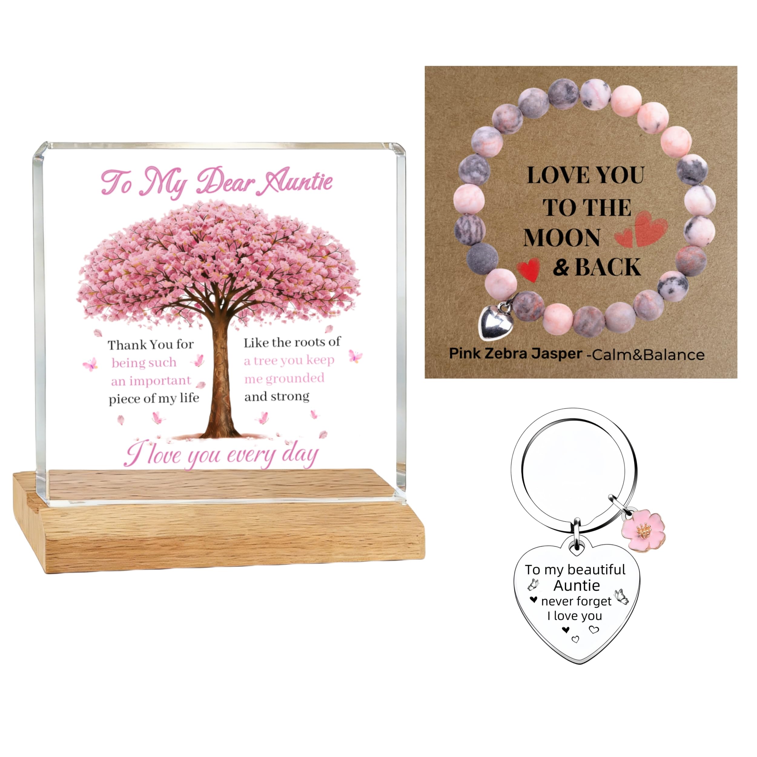 Qualisrugs Auntie Gifts From Niece Or Nephew, Birthday Gifts Decor Set