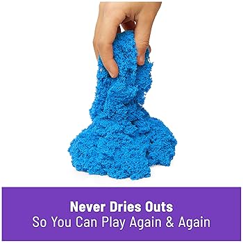 Kinetic Sand 26-Piece Blue Party Pack - Fun Sensory Toy Kinetic Sand 26-Piece Blue Party Pack - Fun Sensory Toy