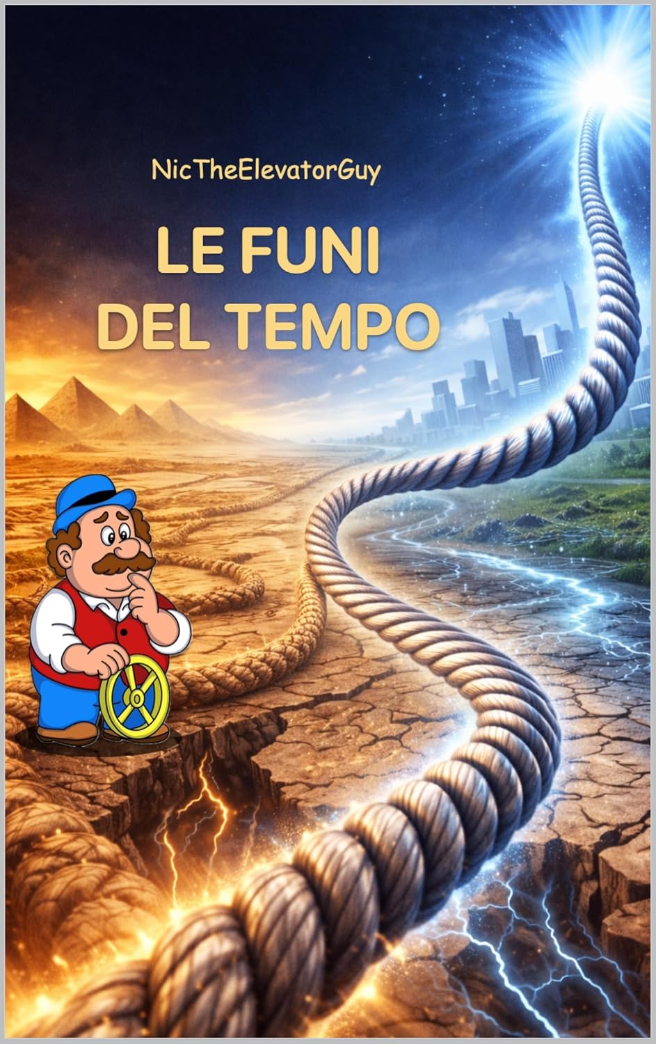 NicTheElevatorGuy. Le funi del tempo: Un romanzo tra storia, tecnologia e decisioni che attraversano le generazioni (Italian Edition)      Kindle Edition