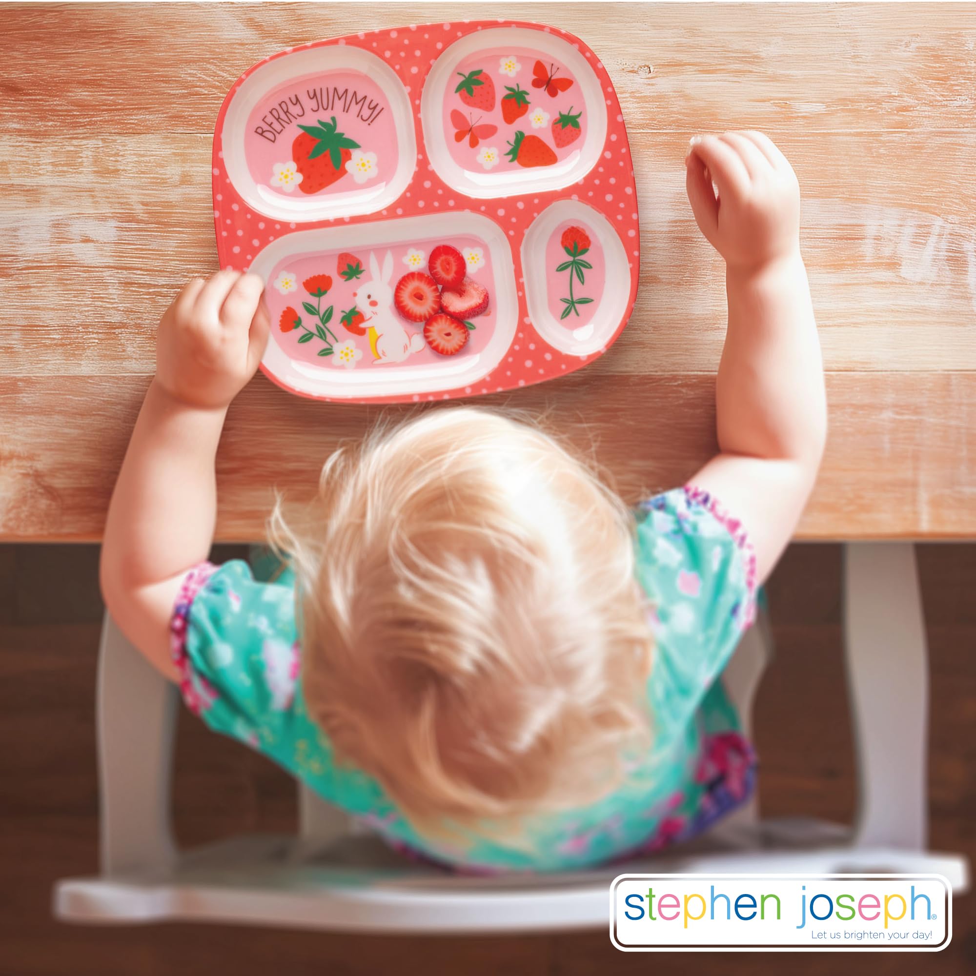 Amazon.com: Stephen Joseph, Melamine Dinner Plate for Kids