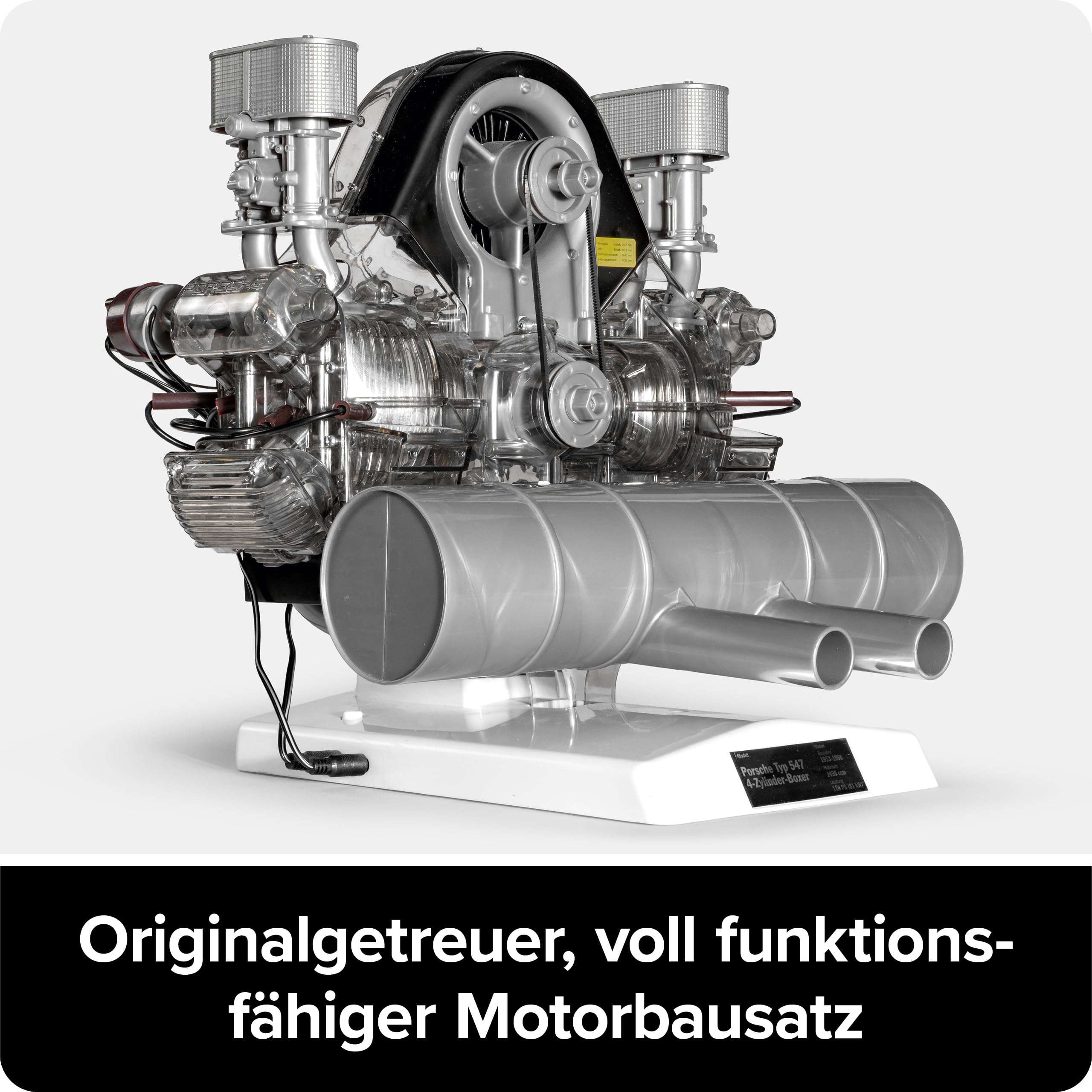 Amazon | フランジス 1/3スケール 547型ポルシェ水平対向4気筒
