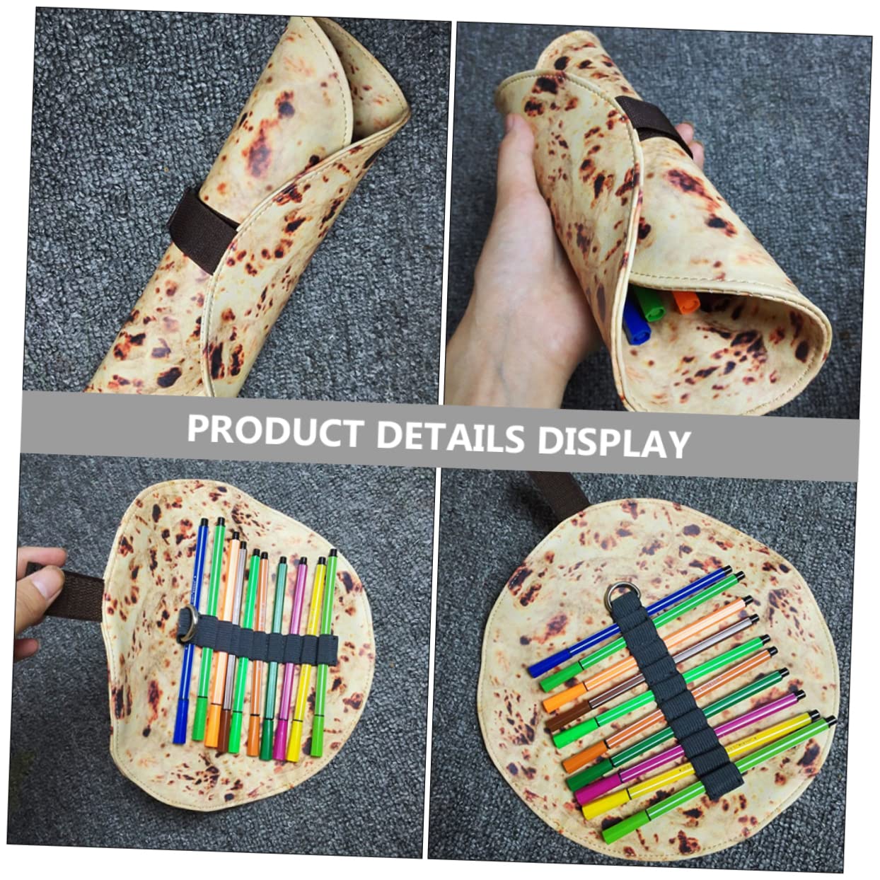 Gadpiparty 5 Ensembles Pochette À Crayons Plumier Étui À Crayons en Toile Étui À Spécial Trousse À Cas Organisateur De Crayon Porte-Stylo Drôle 2 Pièces * 5