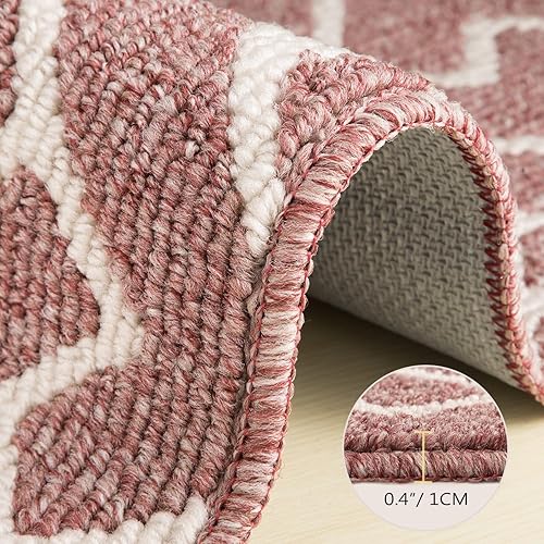 Miniatura 163 de hicorfe Juego de alfombras y tapetes de cocina, alfombra antideslizante de polipropileno súper absorbente, tapete suave y cómodo, lavable para Negro