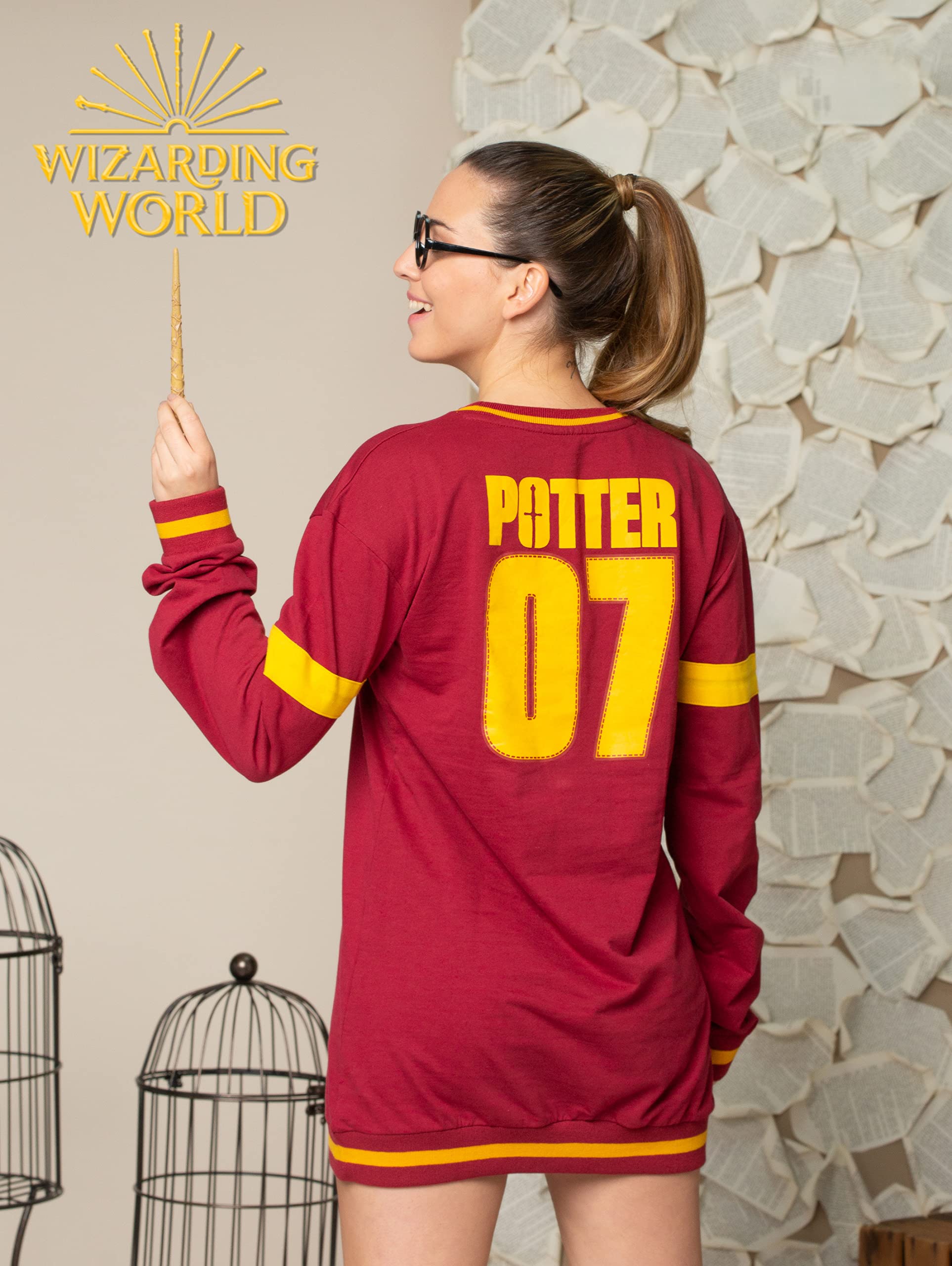 Sudadera Harry Potter Niña Gryffindor Ropa Hogwarts Tallas 9-16 Años