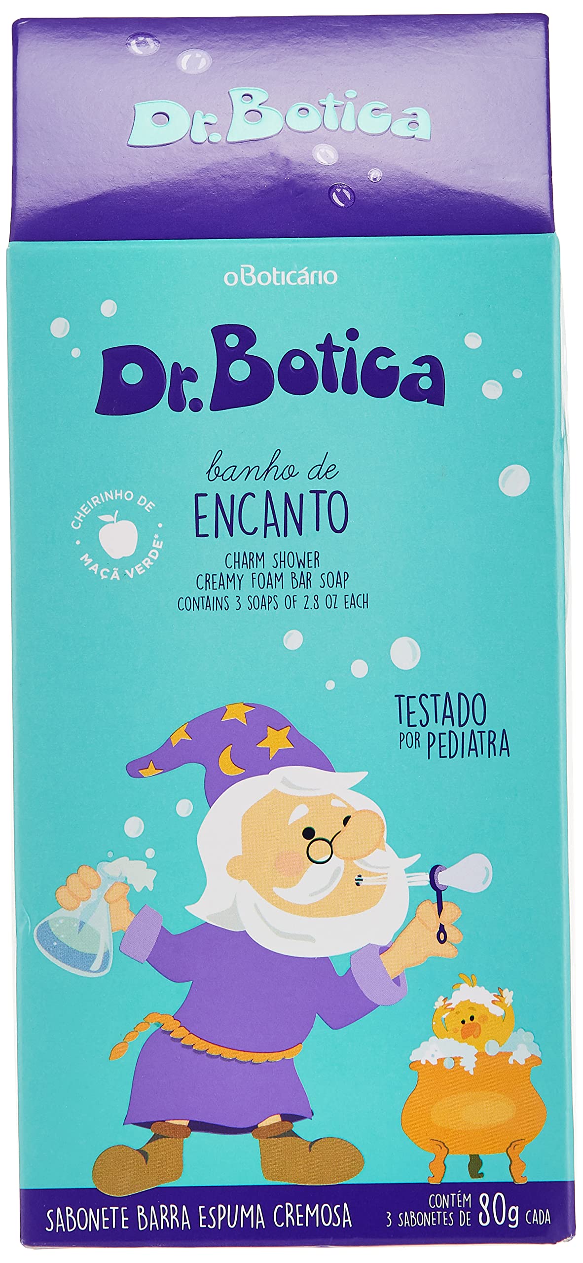 O Boticario Dr. Botica Charming Soap Bar, 3 x 80 gm