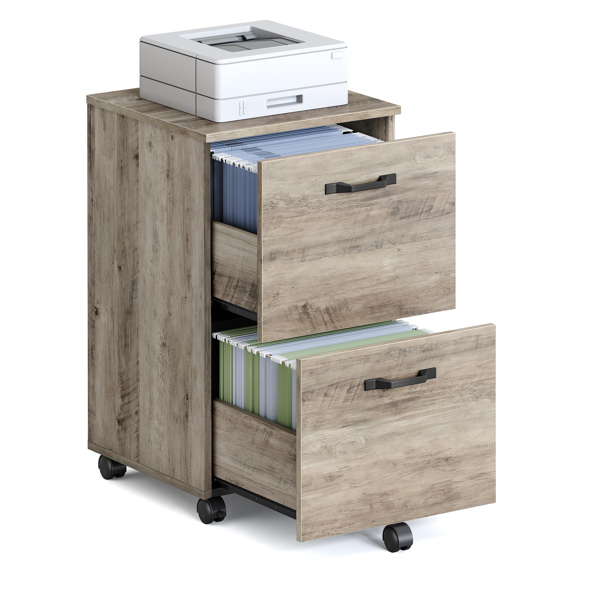 Photo 1 of ***PARTS ONLY***NON FUNCTIONAL***
VASAGLE 2-Drawer File Cabinet, Small Rolling Filing Cabinet for Home Office, Printer Stand, for A4, Letter-Size Documents, 15.7 x 16.5 x 27.6 Inches, Heather Greige UOFC040LK02S
