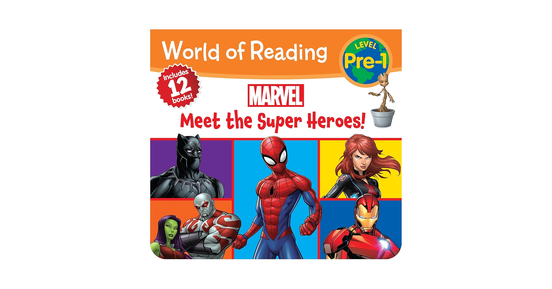 Amazon.com: World of Reading Marvel: Meet the Super Heroes