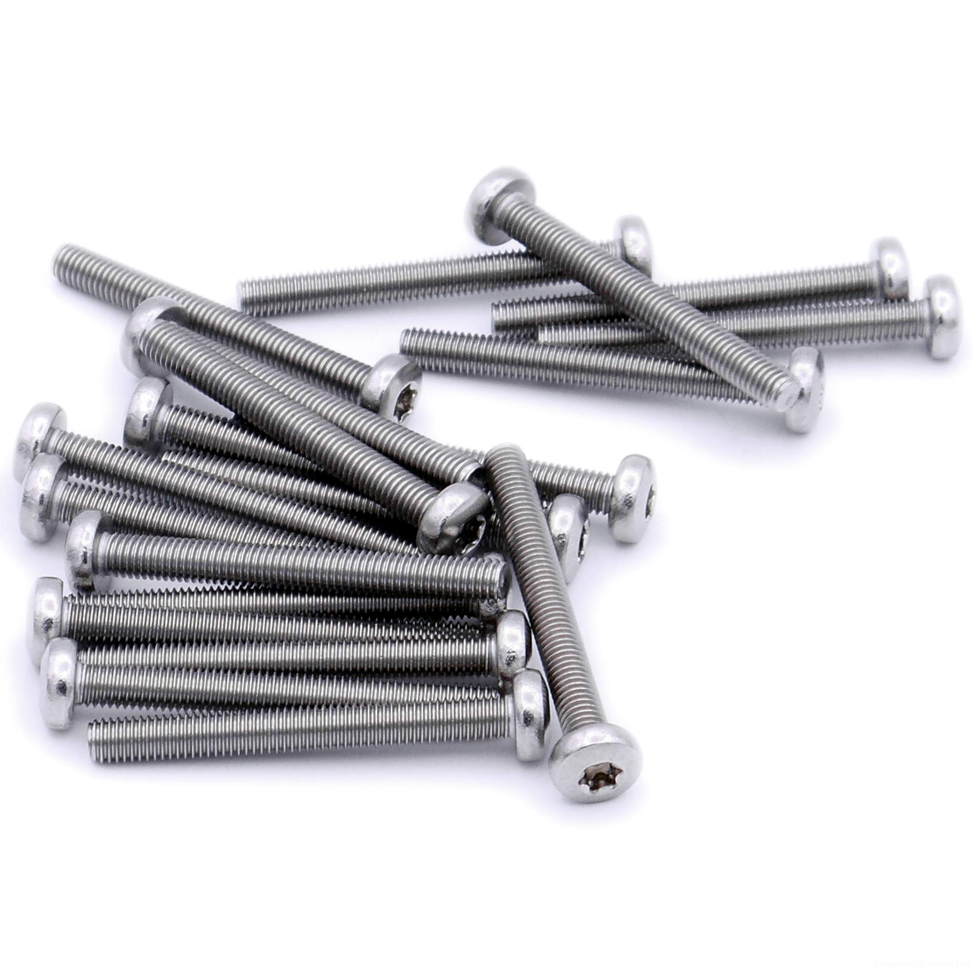 Singularity Supplies M5 (5Mm X 16Mm) Tx Pan Machine Screw (Bolt) - Stainless Steel (A2) (Pack Of 20)