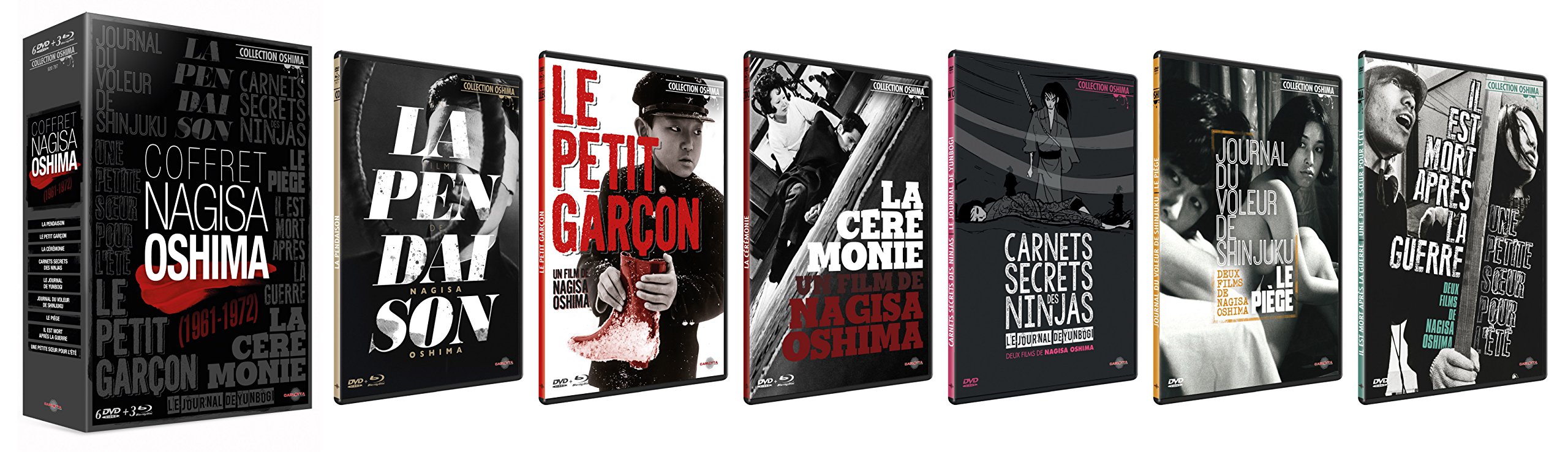 COFFRET NAGISA OSHIMA - COMBO 6 DVD + 3 BLU-RAY [HD DVD]