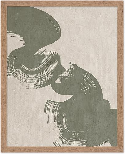 Miniatura 70 de Monem Art Line - Póster de dibujo de líneas curvas, arte geométrico, arte de boceto, arte abstracto, arte moderno de mediados de siglo, arte