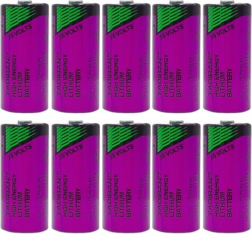 (10 piezas) TL-5955 23AA 3.6V 1650mAh Batería para Tadiran TL5955 3.6V TL-4955, SL-761, TL-2155, TL-5155, SL-361, Xeno XL-055F, ER14335 PLC, batería