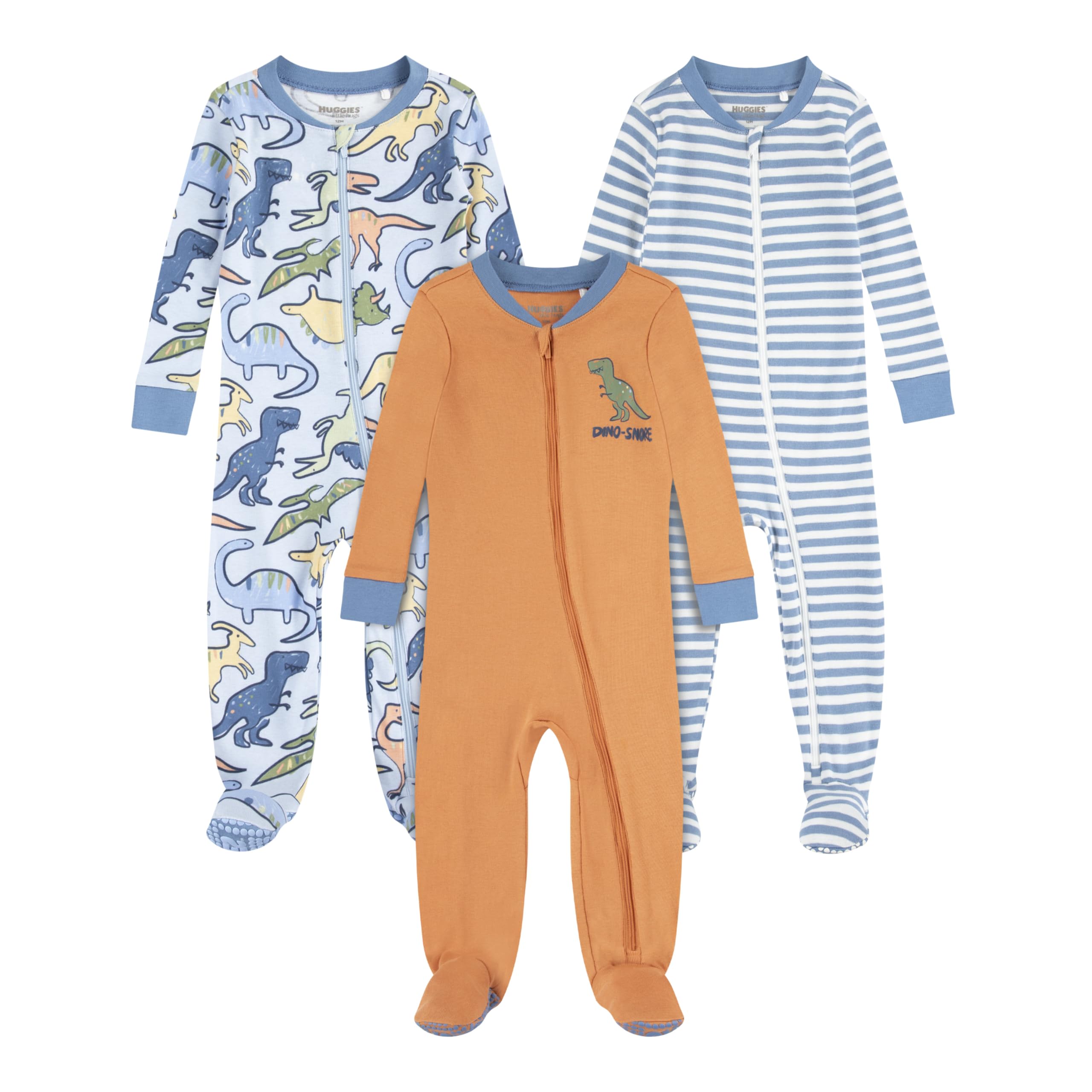Huggies 3-Pack Footed Coverall