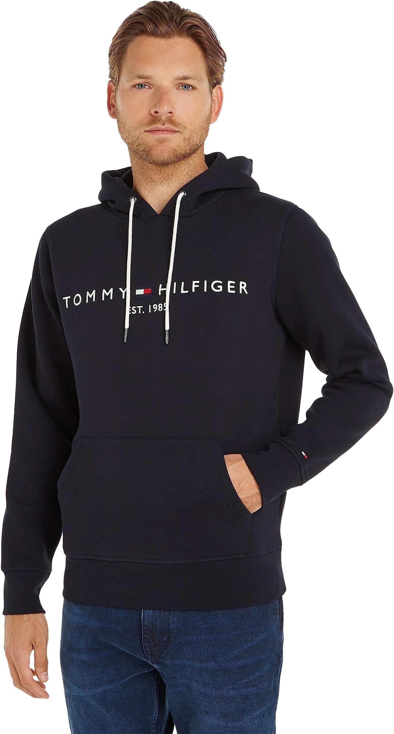 – Men’s Core Tommy Logo Hoodie