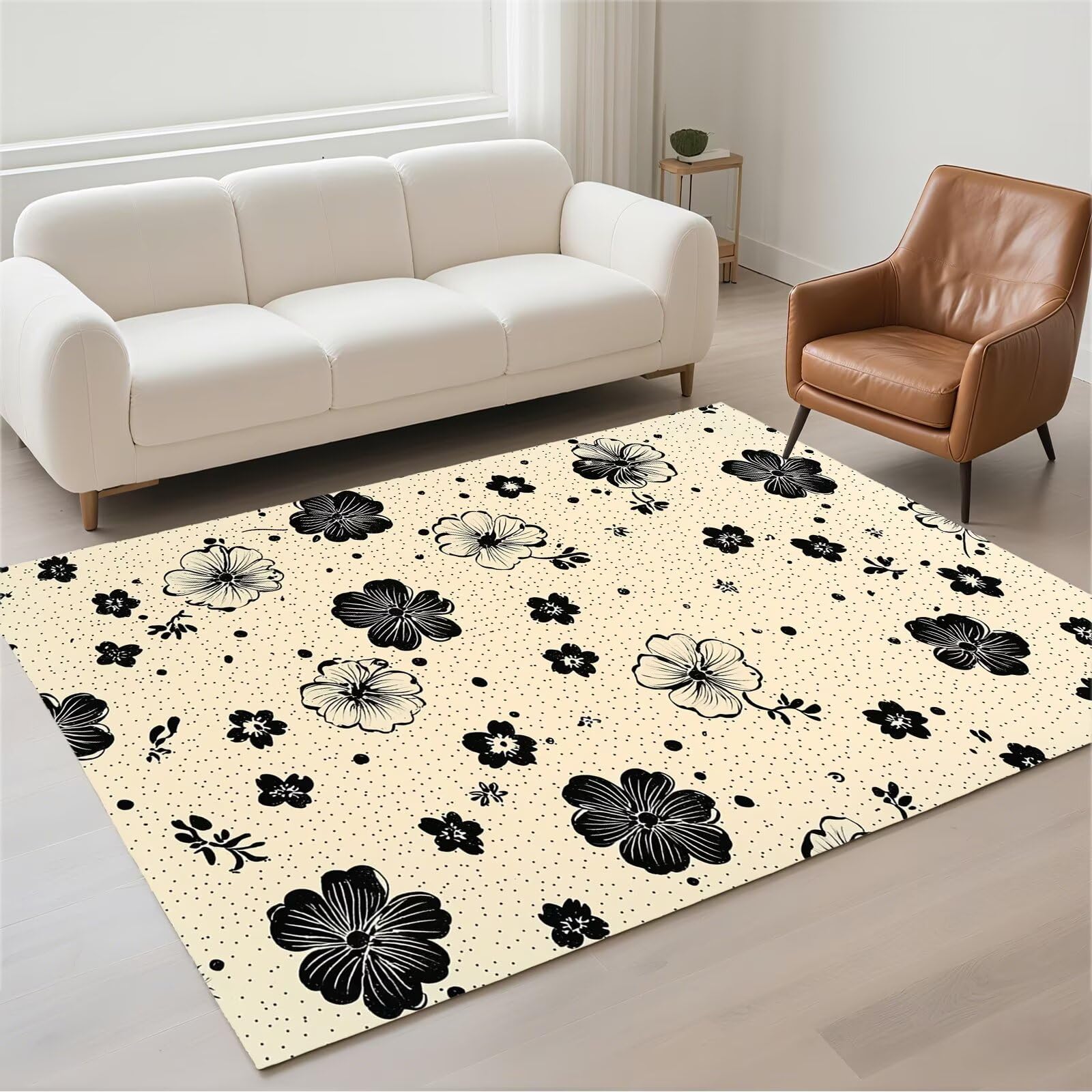 Tapis de couloir lavable et chaleureux pour votre entrée de maison