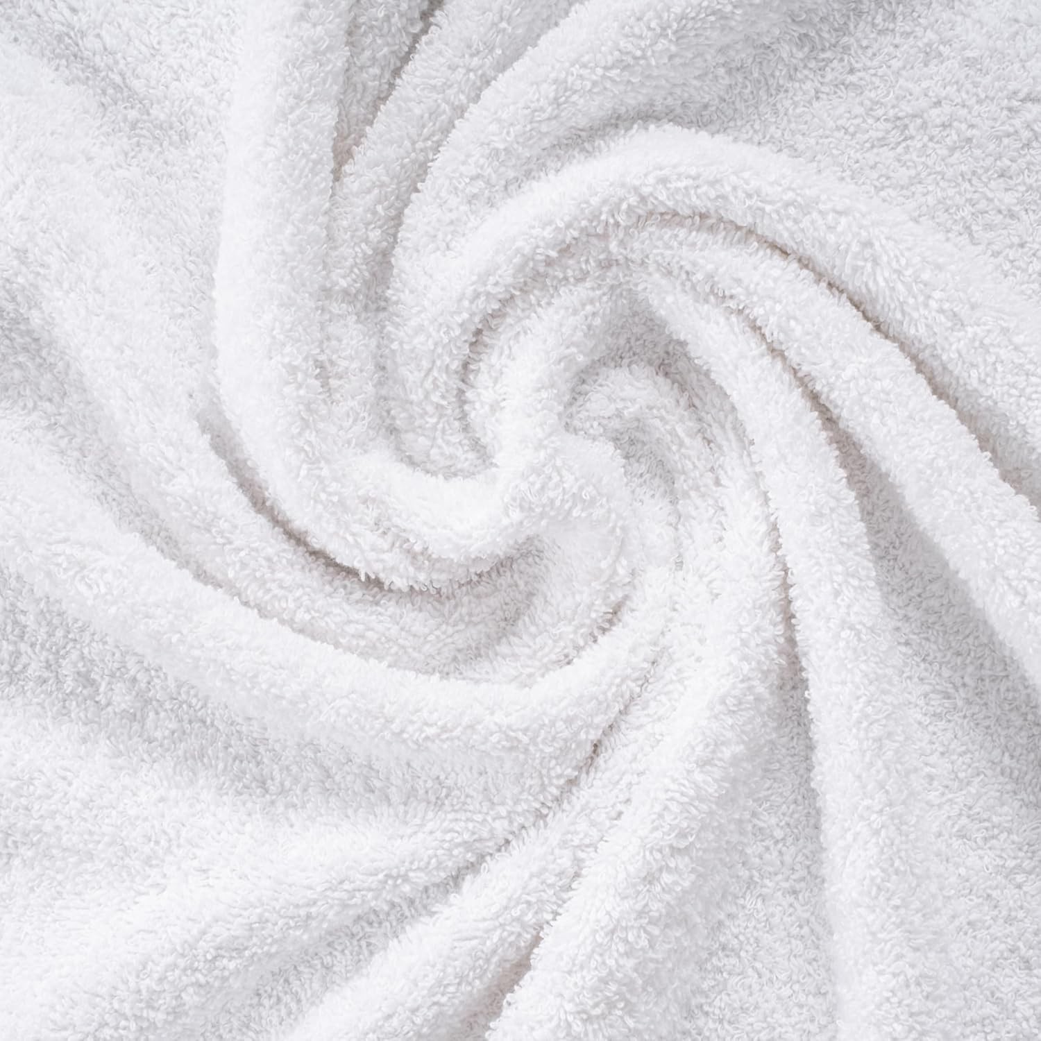 American Soft Linen 2 PACKED Chaise Lounge Covers with Pocket, 86"x32" Oversized Beach Pool Lounge Chair Towels (White Chair Towel, 2 PIECE)