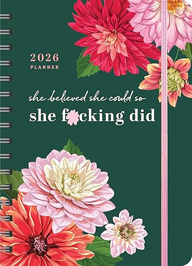 2026 Goal-Oriented Planner for Ambitious Women