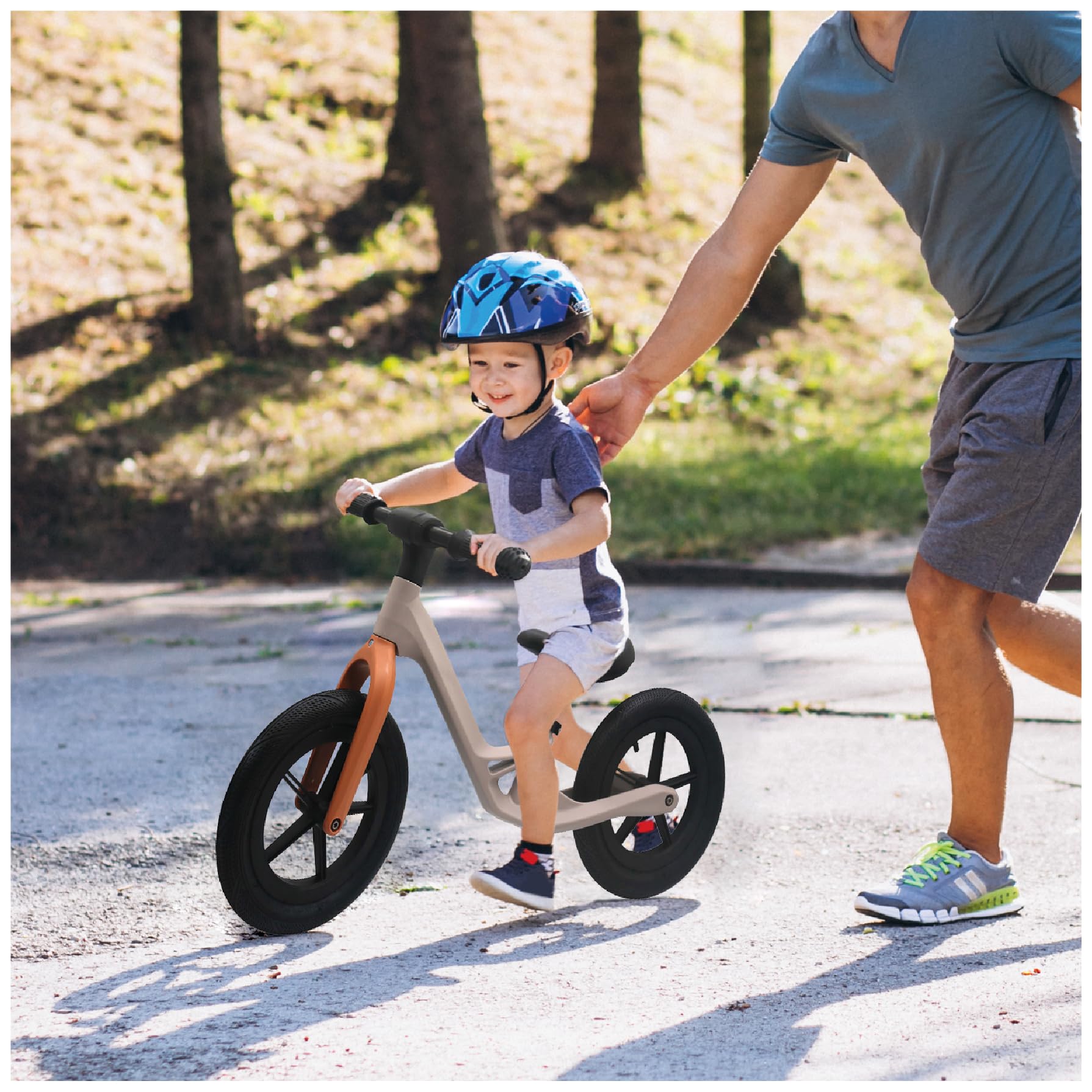 BUDDY BABY Superbike lekki rower biegowy z regulowanym siedziskiem, rower z 2 kołami, rower dla dzieci od 3 lat, do 35 kg i z ramą niską