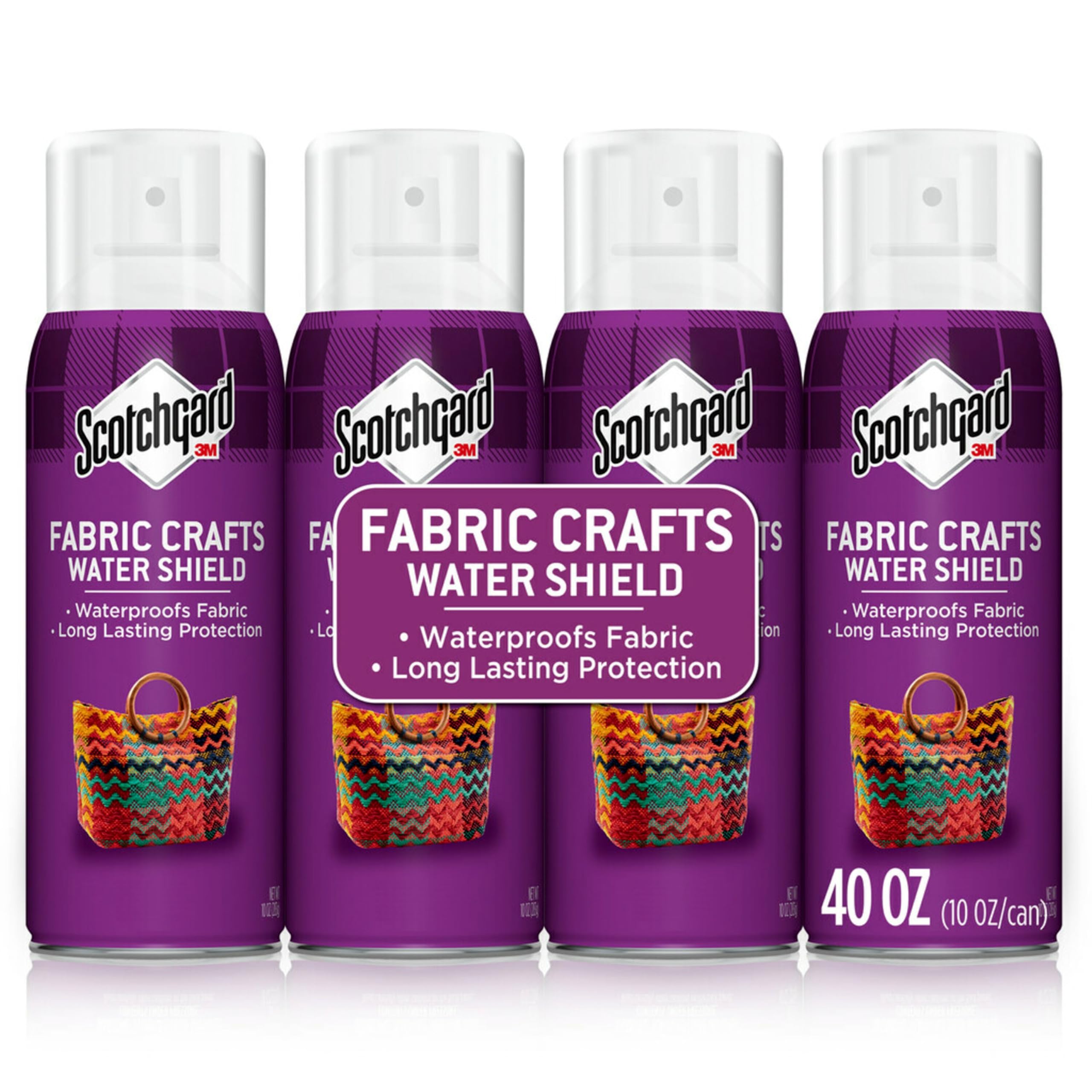 Scotchgard Fabric &amp; Crafts Water Shield, 10 oz, 4 Pack
