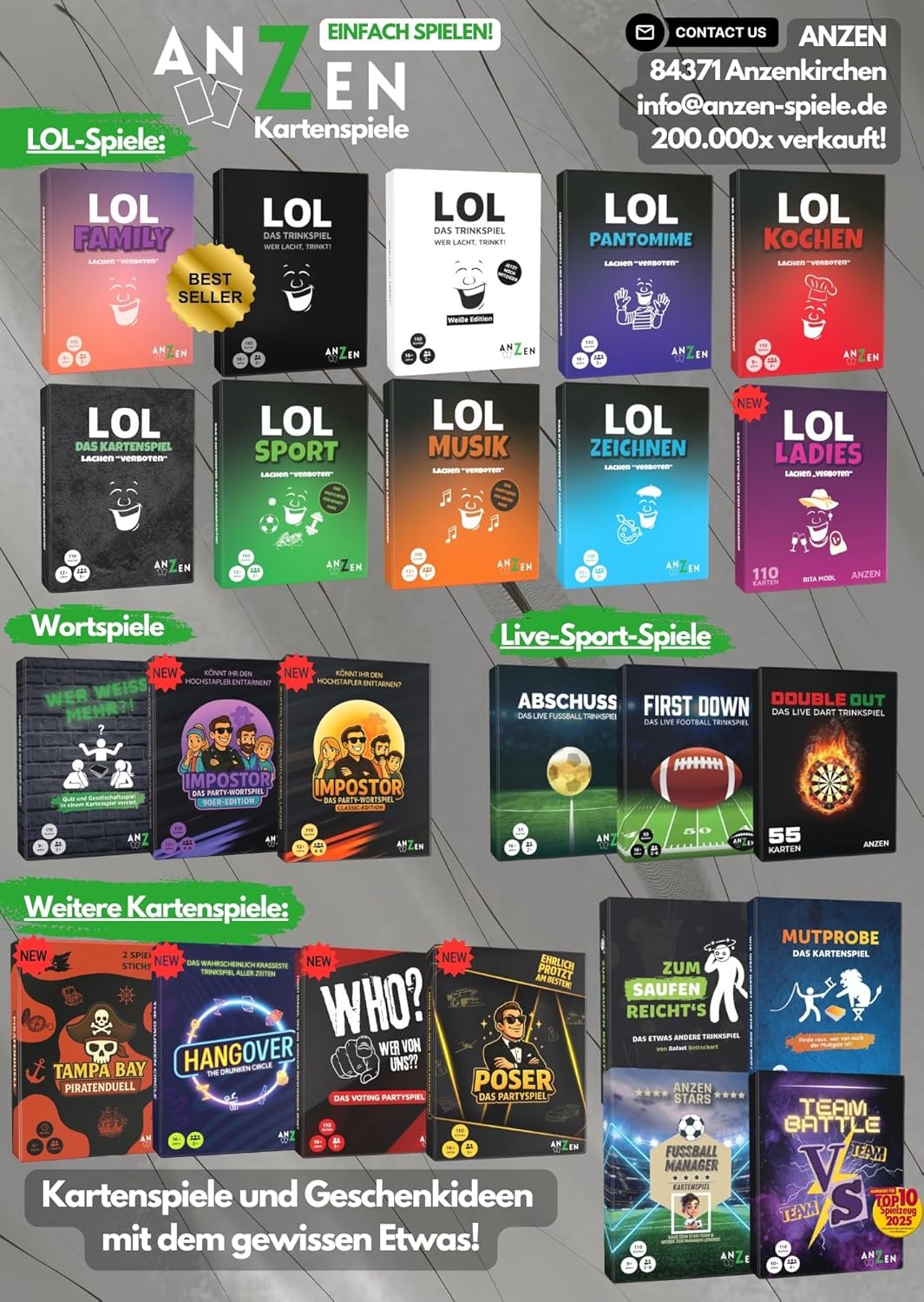 IMPOSTOR - The Party Word Game - Classic Edition | Imposter Card Game | Can You Uncamouflage the Imstapler? | Party Game | Board Games for Family, Friends & Adults | Gifts