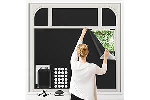 Blackout Temporary Window Screen for Portable Darkness