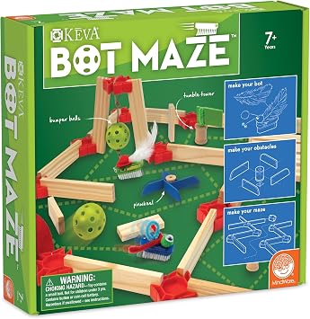 MindWare KEVA Bot Maze STEM Building Toy