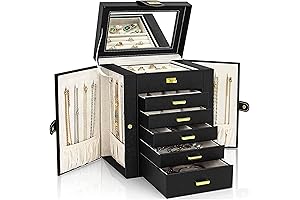 Functional Jewelry Box Storage: AKOZLIN Jewelry Organizer