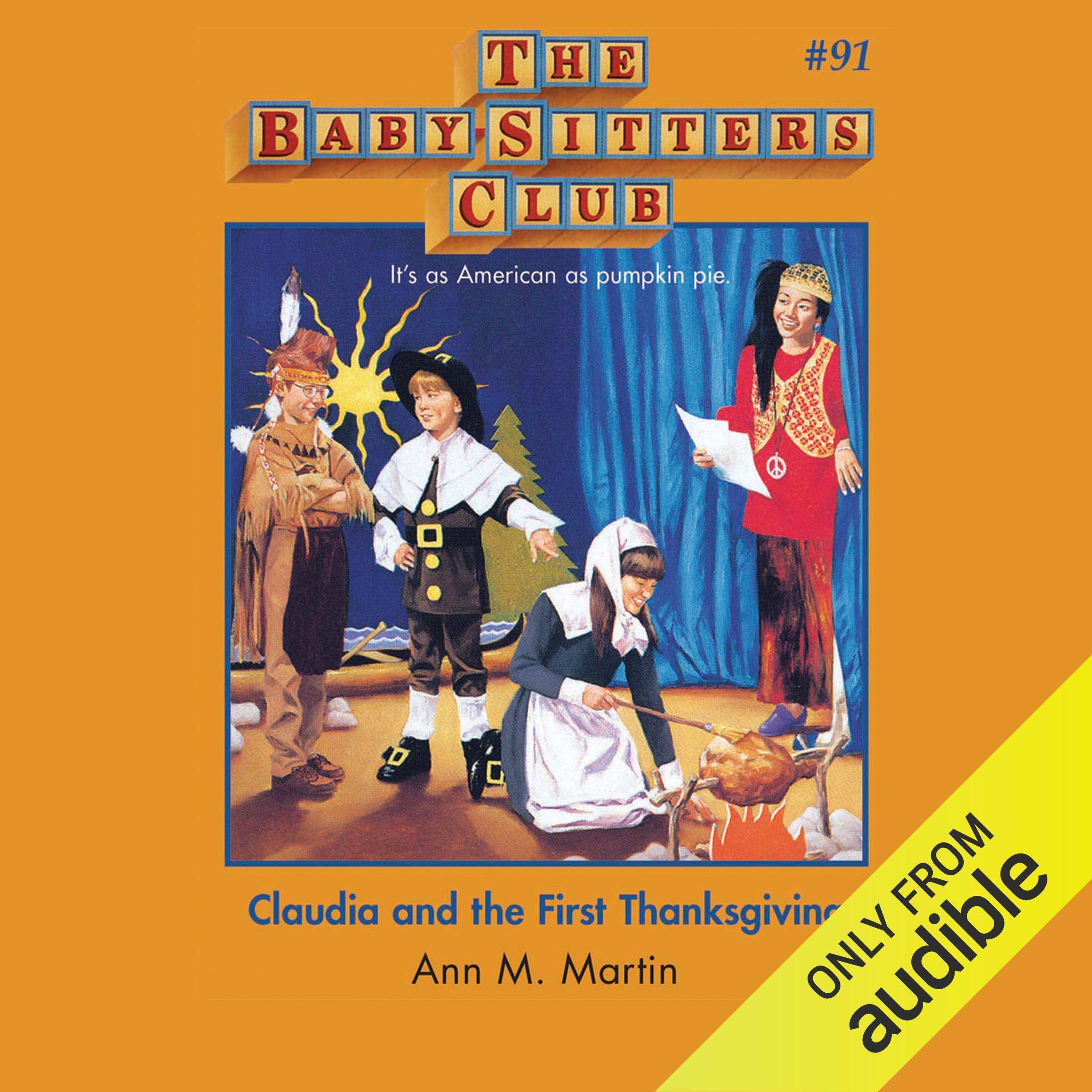 Cover art for Claudia and the First Thanksgiving