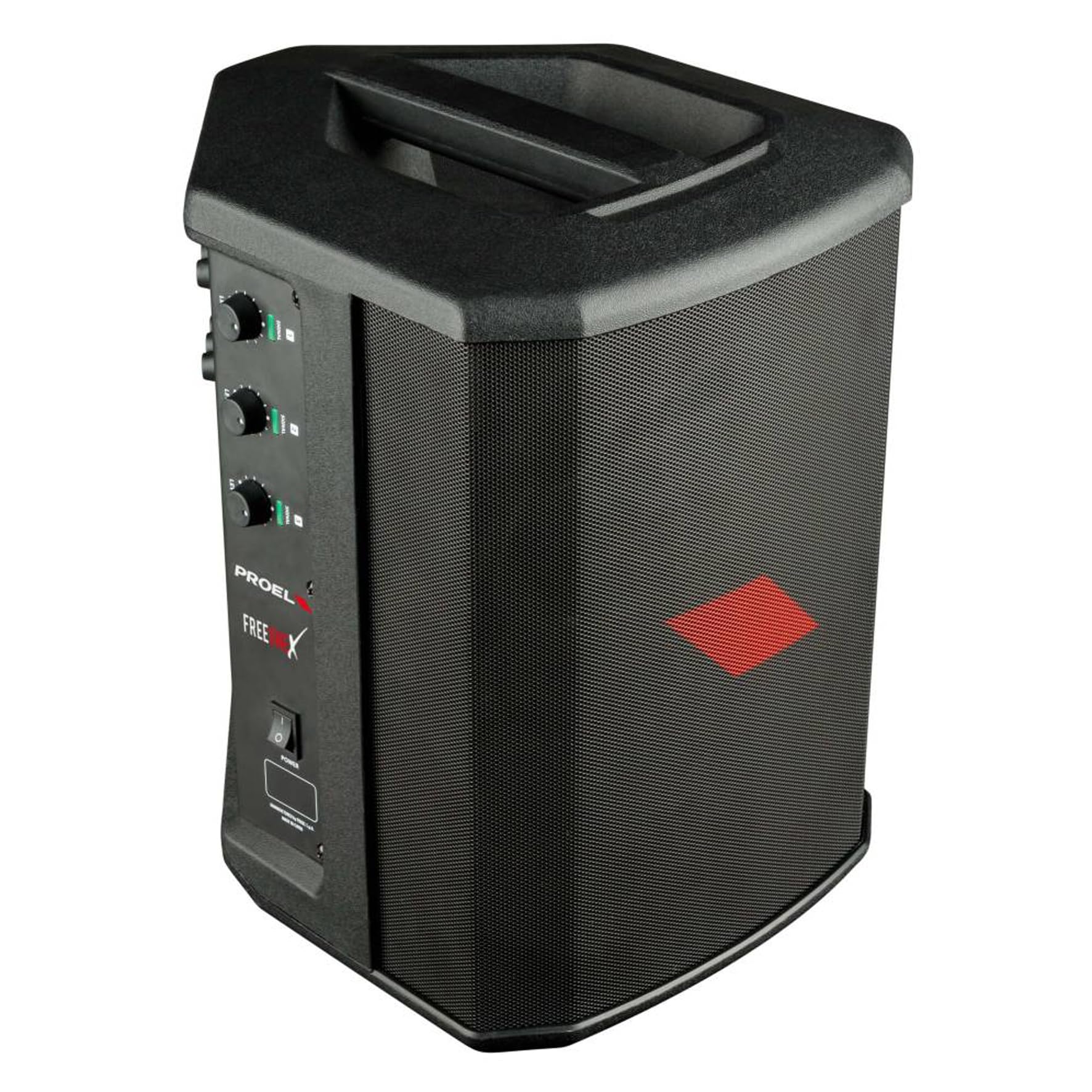 Proel FLASH12XD Monitor Da Studio/PA Attivo 2 Vie, 1000W Con DSP CORE LT, Leggero E Potente