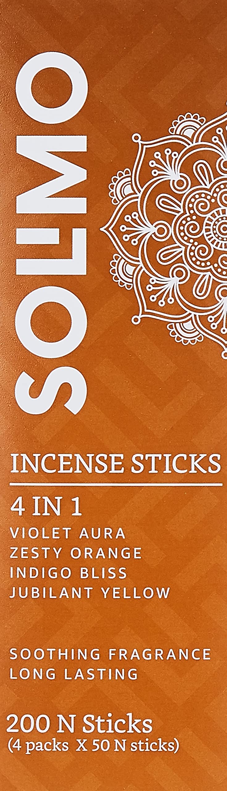 Amazon Brand - Solimo Incense Sticks, Assorted Fragrances, Set of 200 (50 x 4) (B099XH2CRR) Amazon Price History, Amazon Price Tracker