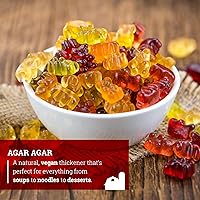 Vista 4 de Hoosier Hill Farm Agar Agar en polvo, 8oz (paquete de 1)
