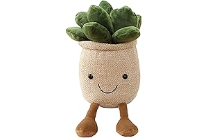 13.7" Khaki Succulent Aesthetic Squishmallow