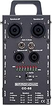 Pronomic CC-88 Multi-Kabeltester (Multi-Format-Kabeltester, Speakon, XLR, Chinch, RJ45, Klinke, Din, MIDI, S-Video, LED Anzeige, Tragegriff) grau