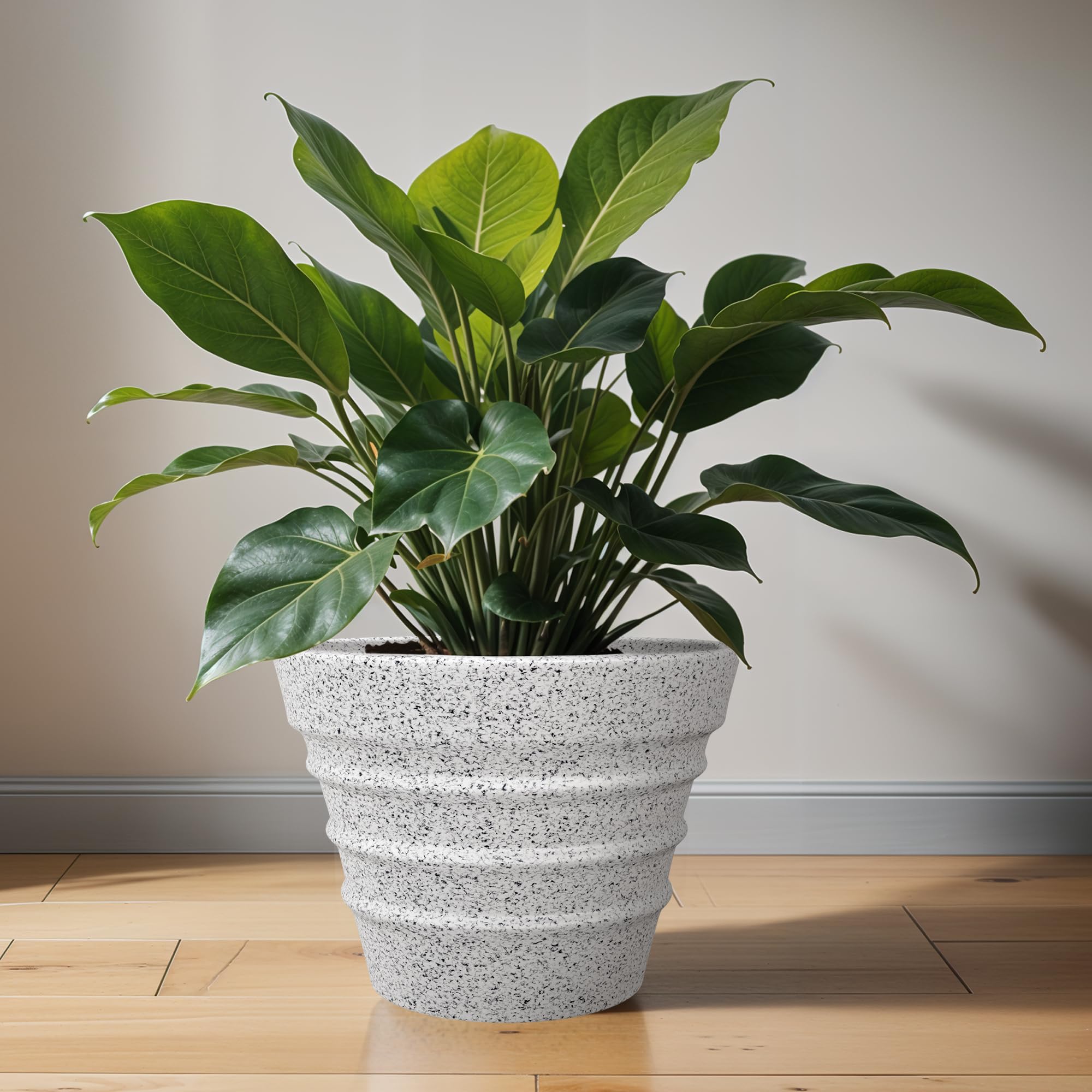 YUCCABE ITALIA FOXB BR 12 INCH Pots for Plants Highly Durable Polymers Lightweight Indoor Outdoor Plant Pots, Flower Pot Gamla Tree Planter Container Planters for Living Room, Balcony, Garden (B0BF5NDTC4) Amazon Price History, Amazon Price Tracker