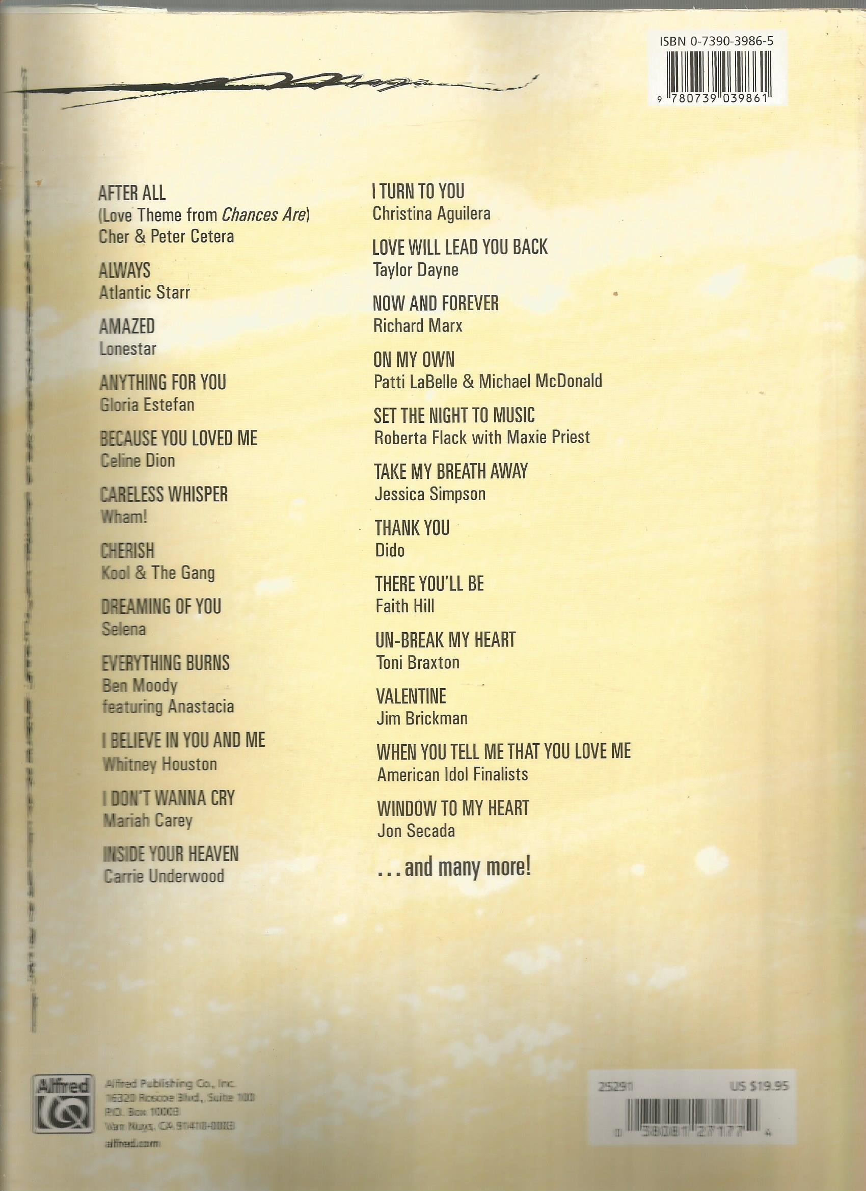 Contemporary Pop Ballads (The Lite Hits)
